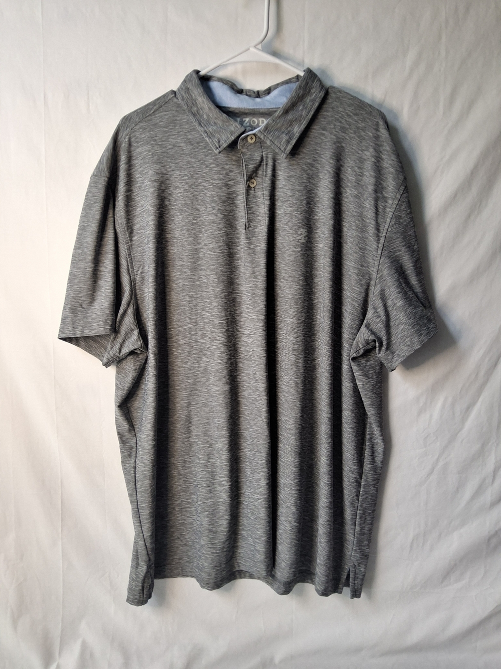 Izod Men's Gray Heather Polo Shirt